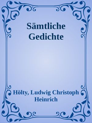 Sämtliche Gedichte