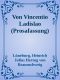 Von Vincentio Ladislao (Prosafassung)