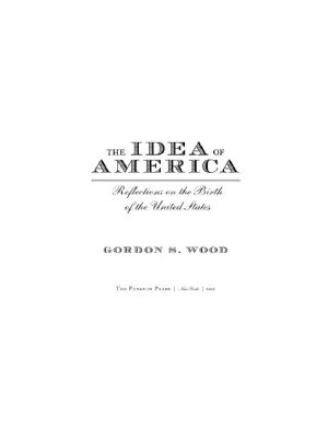 The Idea of America