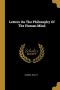 Letters on the Philosophy of the Human Mind