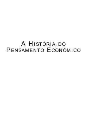 A História Do