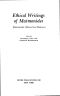 Ethical Writings of Maimonides