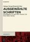 Ausgewählte Schriften