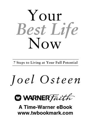 Your Best Life Now