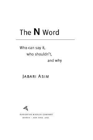 The N Word