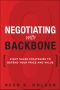 Negotiating With Backbone · Eight Sales Strategies to Defend Your Price and Value (Chris Mathews' Library)